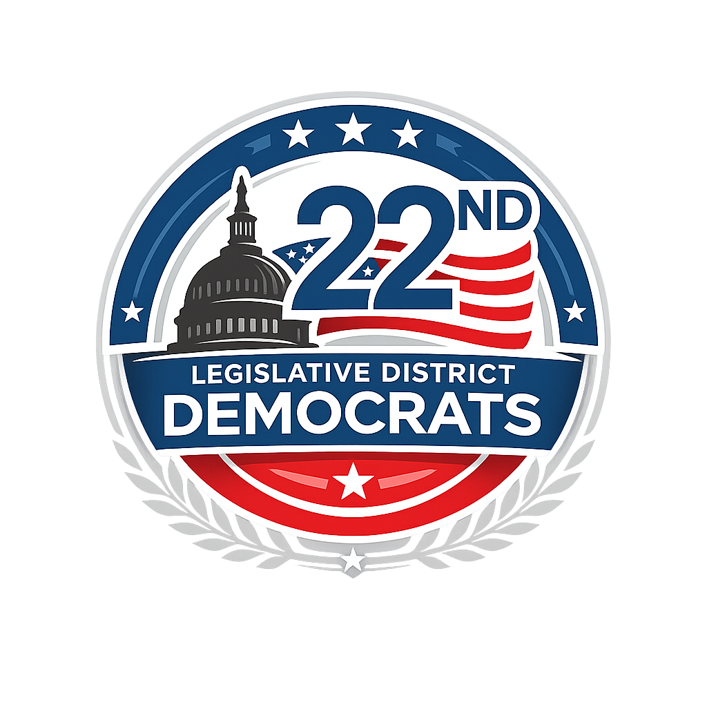 22nd Legislative District Democrats Logo